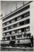 Magyar Divatcsarnok főépülete. Budapest VII. Rákóczi út 72-74. / Hungarian fashion store advertisement (EB)