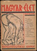 1943 Magyar Élet nemzetpolitikai szemle VIII. évfolyam 8. szám, széteső állapot