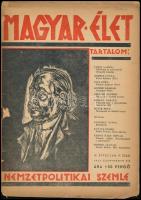1944 Magyar Élet nemzetpolitikai szemle IX. évfolyam 9. szám, gerince szakadt