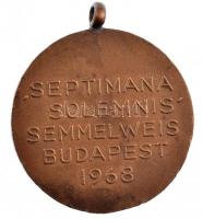 1968. "Semmelweis Ignácz Fülöp 1818-1865 / Septimana Solemnis Semmelweis Budapest 1968" br...