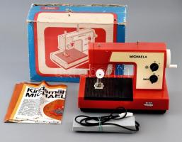 Piko Michaela gyerek varrógép, eredeti dobozában, leírással