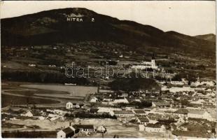 1930 Nyitra, Nitra; látkép, püspöki vár / general view, bishops castle. photo