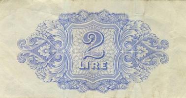 Líbia/II. világháború/angol megszállás/katonai kiadás 1943. 2L T:II-