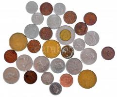 Kanada 30db-os vegyes érmetétel, közte 1966. 10c Ag II. Erzsébet T:vegyes Canada 30pcs mixed coin lot, within 1966. 10 Cents Ag Elizabeth II C:mixed