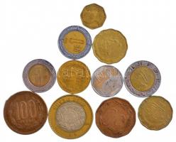 Vegyes: 11db-os mexikói, chilei és kubai érmékből álló tétel T:2-3 Mixed: 11pcs coin lot from Mexico, Cuba and Chile C:XF-F