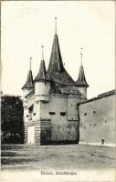 Brassó, Kronstadt, Brasov; Katalin-kapu. Zeidner H. kiadása / city gate