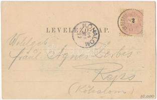 1899 (Vorläufer) Derestye, Darste, Dyrste, Dirste (Brassó, Brasov); Cell-féle sörgyár. H. Zeidner ki...