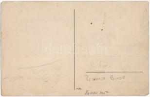 Vasaskőfalva, Pietroasa; A vasaskőfalvai Willgerodt telep gerepje úsztatás után, faúsztatás, fűrészt...