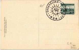 Vágfarkasd, Farkasd, Forcas, Vlkad nad Váhom, Vlcany; Református templom és lelkészlak. Foto Adolf B...