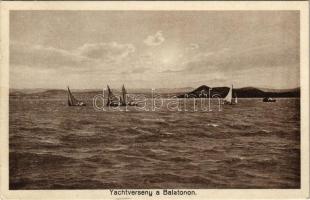 1928 Balaton, Yachtverseny a Balatonon