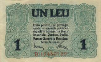 Románia/I. világháború/német megszállás 1917. 1L T:II-