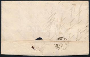 1864 5kr + 10kr ajánlott levélen / on registered cover "LISZKA"