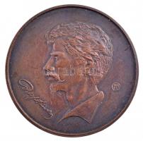 Lapis András (1942-) 1981. 10 éves a Kiskőrösi Csoport / Petőfi szülőháza bronz emlékérem (42,5mm) T:1- Adamo KK2