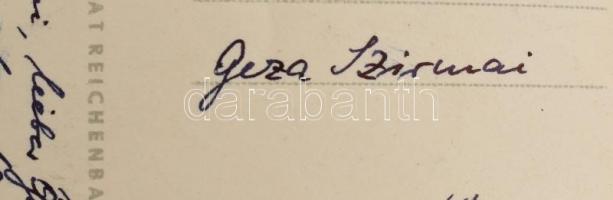 cca 1960-1980 44 db megírt képeslap régészek, történészek aláírásaival (köztük a Magyar Nemzeti Múze...