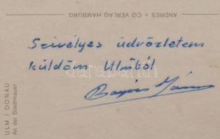 cca 1960-1980 44 db megírt képeslap régészek, történészek aláírásaival (köztük a Magyar Nemzeti Múze...