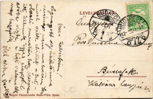 1912 Budapest VIII. Tisztviselőtelep, M. kir. honvéd központi ruharaktár