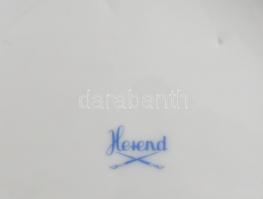 Herendi fehér mázas porcelán váza, jelzett, hibátlan, m: 22 cm