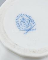 Herendi Viktória mintás váza, jelzett, kopásnyomokkal, m:12cm