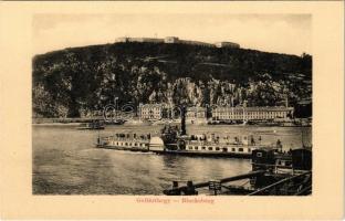 Budapest XI. Gellérthegy, Citadella, Hattyú gőzüzemű ingahajó