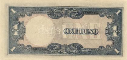 Fülöp-szigetek/II. világháború/japán megszállás 1943-44. 1P (2x), 5P (3x), 100P, 500P T:I,II,III Öss...