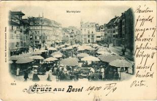 1900 Basel, Marktplatz / market (EK)