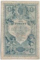 1888. 1Ft / 1G Ma9 101809 T:III-  Hungary 1888. 1 Forint / 1 Gulden Ma9 101809 C:VG Adamo G126