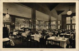 1930 Wien, Vienna, Bécs; Prater, Restaurant Prohaska / restaurant, interior