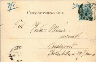 1900 Innsbruck (Tirol), Margarethenplatz / square