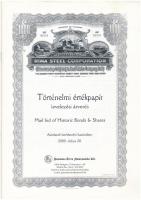2000. Pannonia Terra - Történelmi értékpapír levelezési árverés elkelési listával