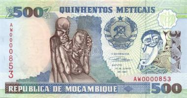 Mozambik 1967-1991. 8klf bankjegy T:I