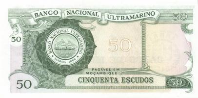 Mozambik 1967-1991. 8klf bankjegy T:I