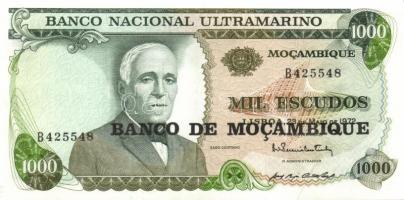 Mozambik 1967-1991. 8klf bankjegy T:I