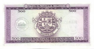 Mozambik 1967-1991. 8klf bankjegy T:I