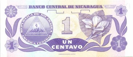 Nikaragua 4klf modern bankjegy T:I