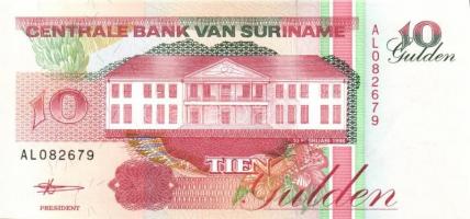 Szurinam 7klf modern bankjegy T:I