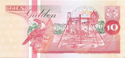 Szurinam 7klf modern bankjegy T:I