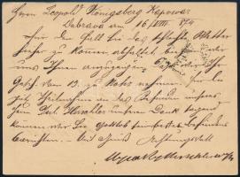 1874 2kr díjjegyes levelezőlap / PS-card "KOTTORI" (Gudlin 400 p)