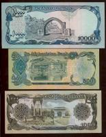 Afganisztán 8 klf modern bankjegy T:I