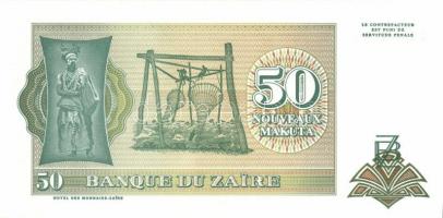 Zaire 1985-1995. 10klf bankjegy T:I