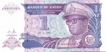 Zaire 1985-1995. 10klf bankjegy T:I