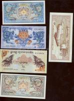 Bhután 5 klf modern bankjegy T:I