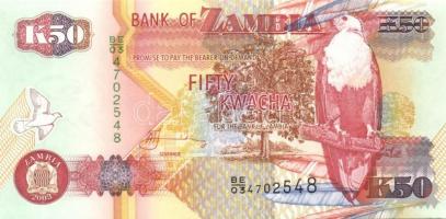 Zambia 8klf modern bankjegy T:I