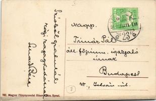 1912 Budapest II. Rózsadombi nyaralók: Dr. Schack Béla villája. Apostol utca 6