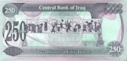 Irak 10klf modern bankjegy T:I