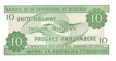 Burundi 4klf modern bankjegy T:I
