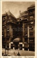 1931 Budapest II. Hotel Esplanade szálloda, a Lukács és a Császár fürdővel szemben. Zsigmond utca 38-40.