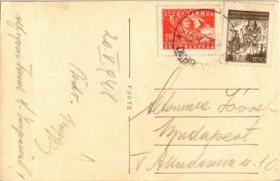 1948 Dubrovnik, Ragusa; street view. photo (EK)