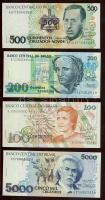 Brazília 18 klf modern bankjegy T:I