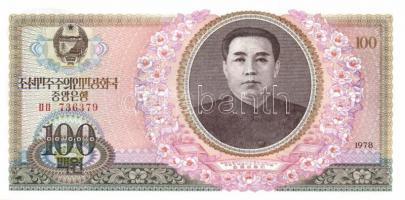 Észak-Korea 1978-1998. 14 klf bankjegy T:I