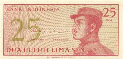 Indonézia 16 klf modern bankjegy T:I